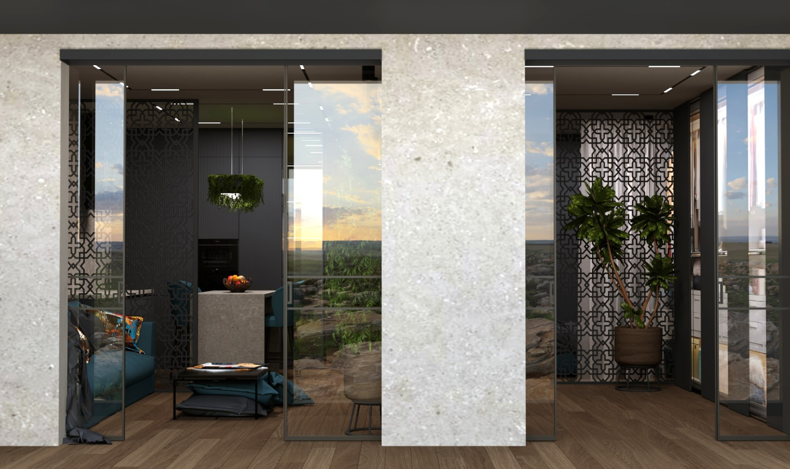 Дизайн проект квартиры в ЖК "Loft у озера"