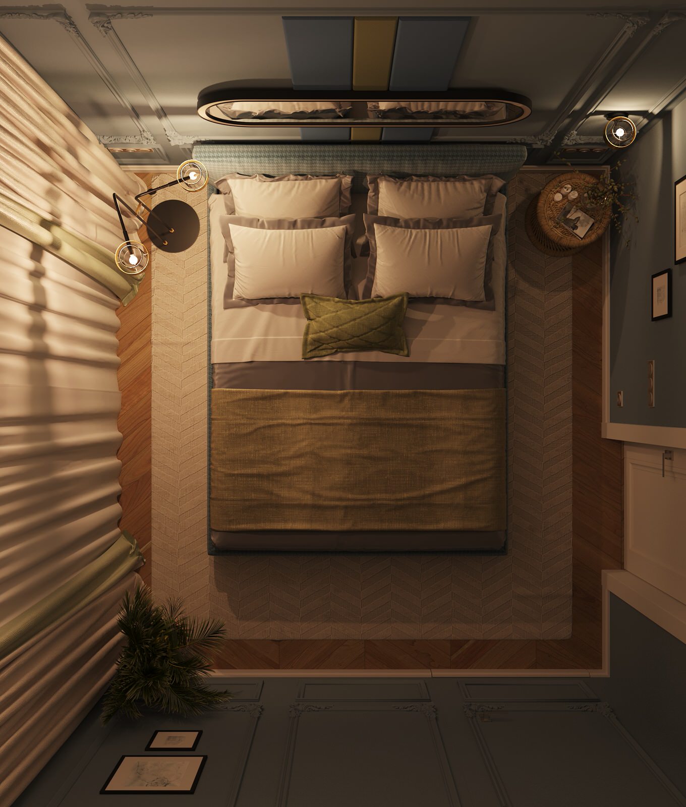 Эскизы Спальной комнаты