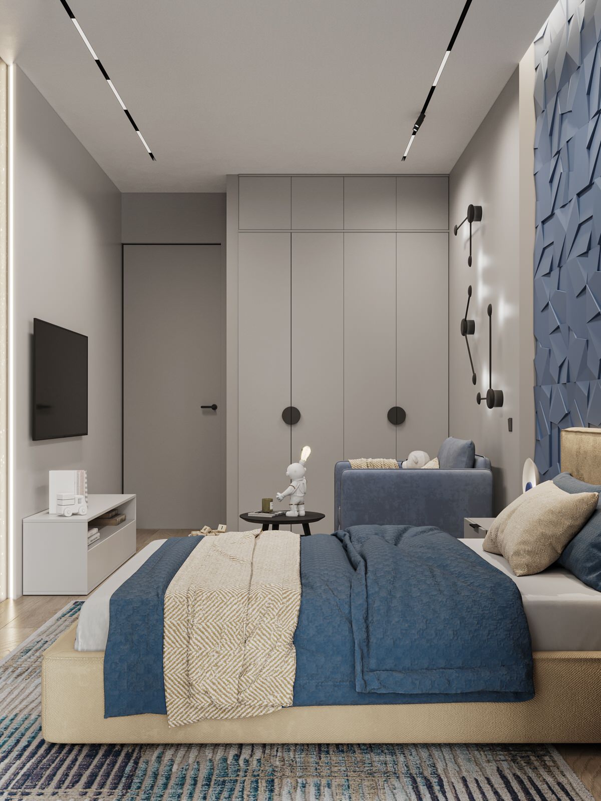 Дизайн-проект квартиры, ЖК Михайловский, Новосибирск