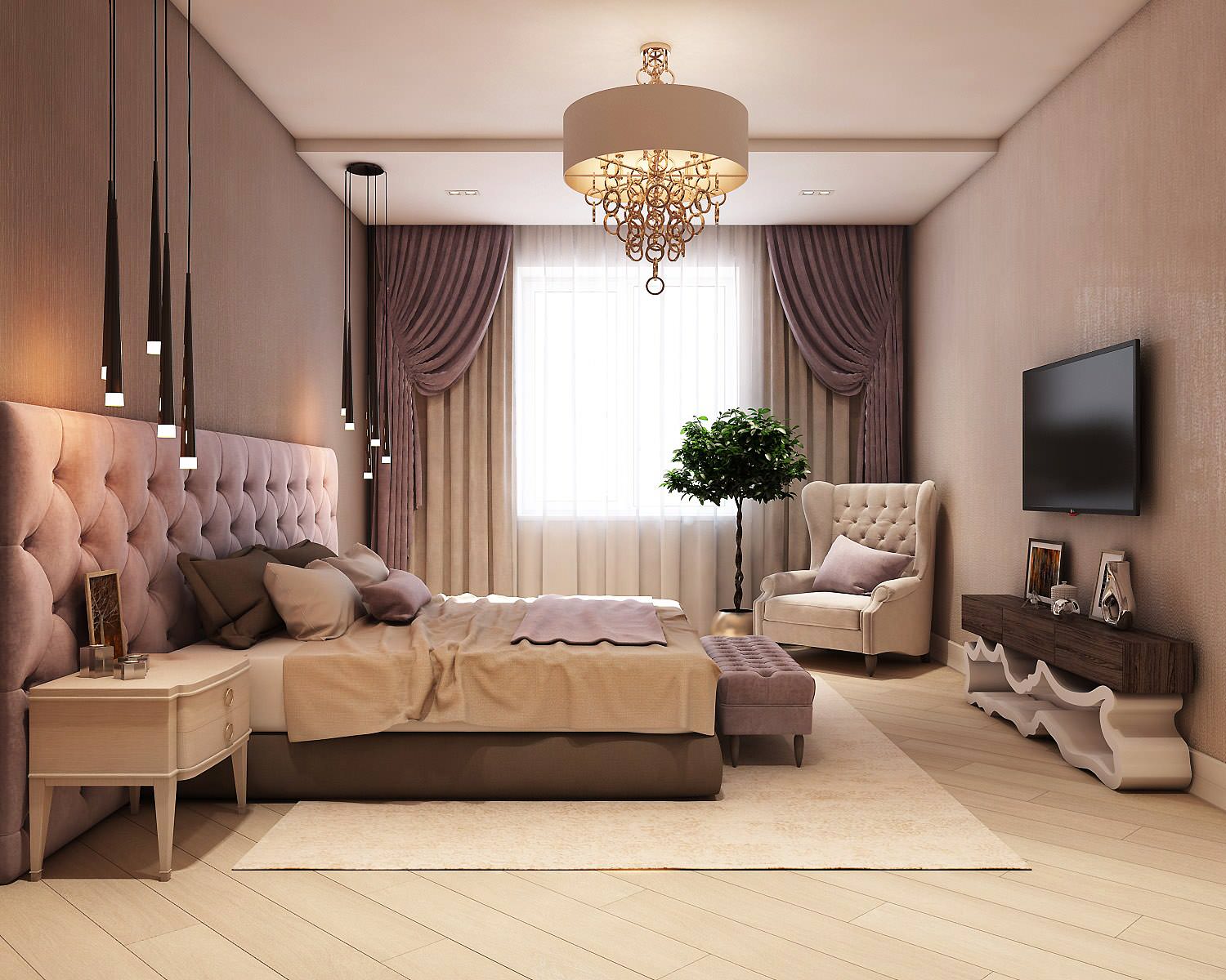 Спальня в доме на Кораблинова