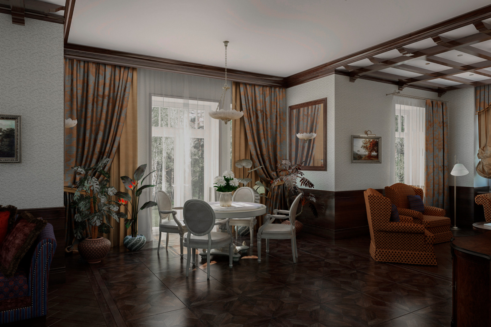 Дом в английском стиле