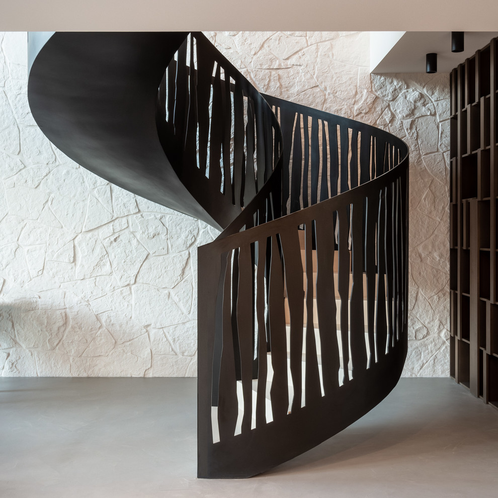 Обложка проекта: Винтовая лестница "Foret" by Hard Massive