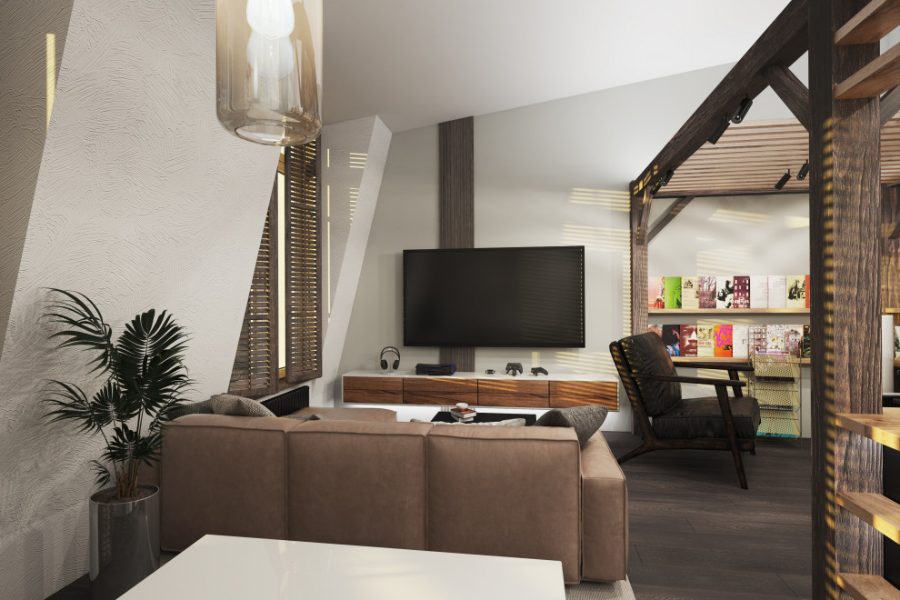 Квартира в г. Пушкин. Мансарда 74кв.м.