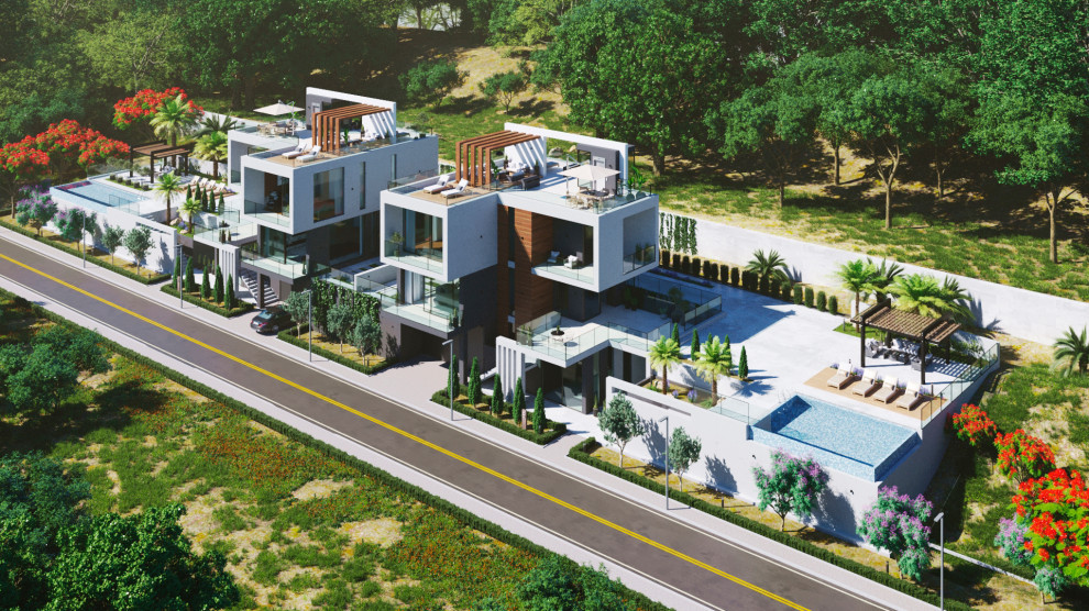 Минималистичные коттеджи