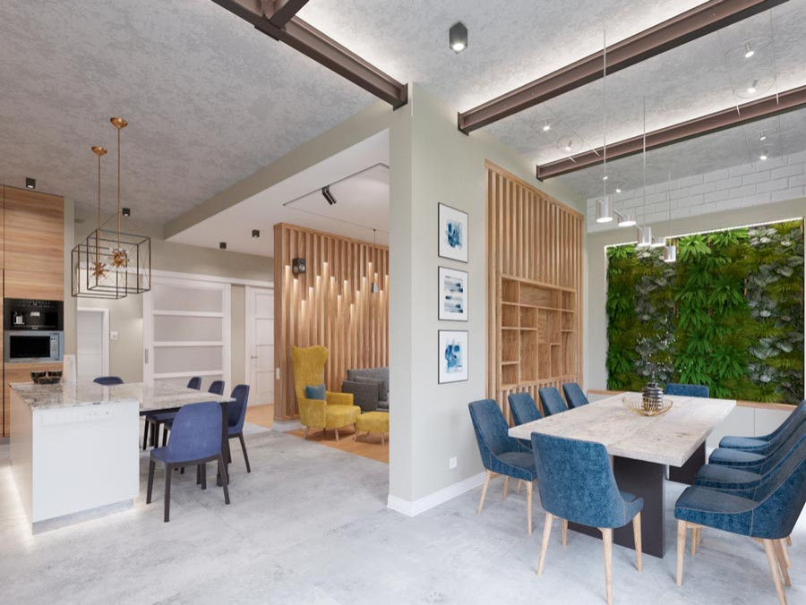 Дом для большой семьи.