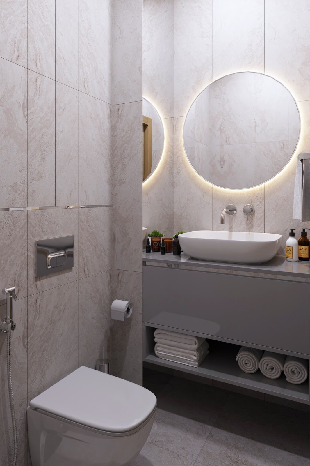 Квартира для семьи в современном стиле