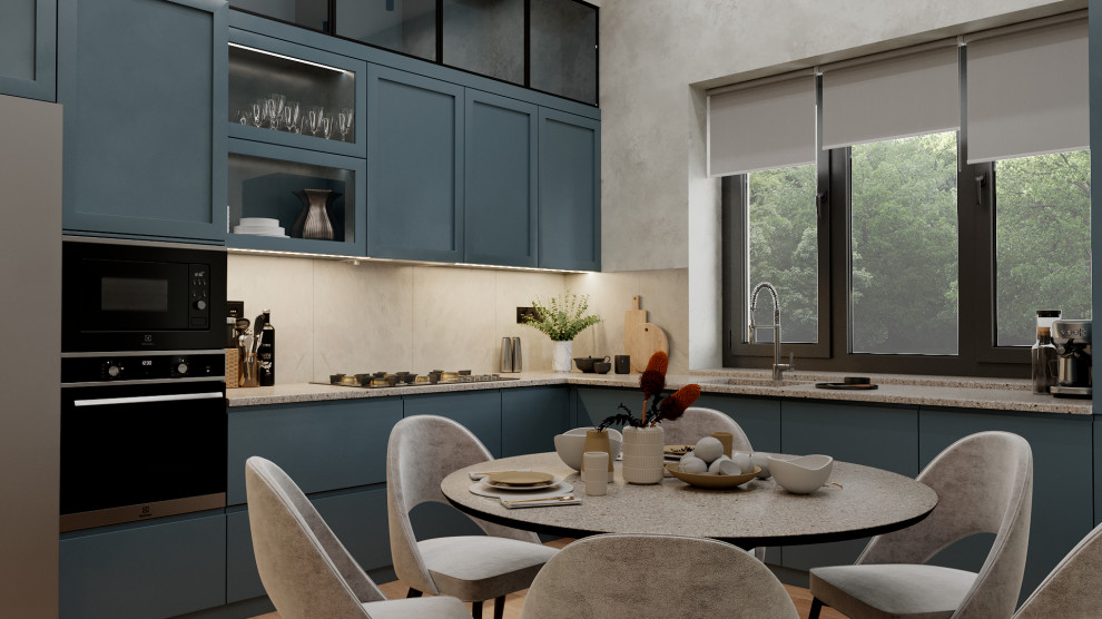 Загородный дом в стиле контемпорари