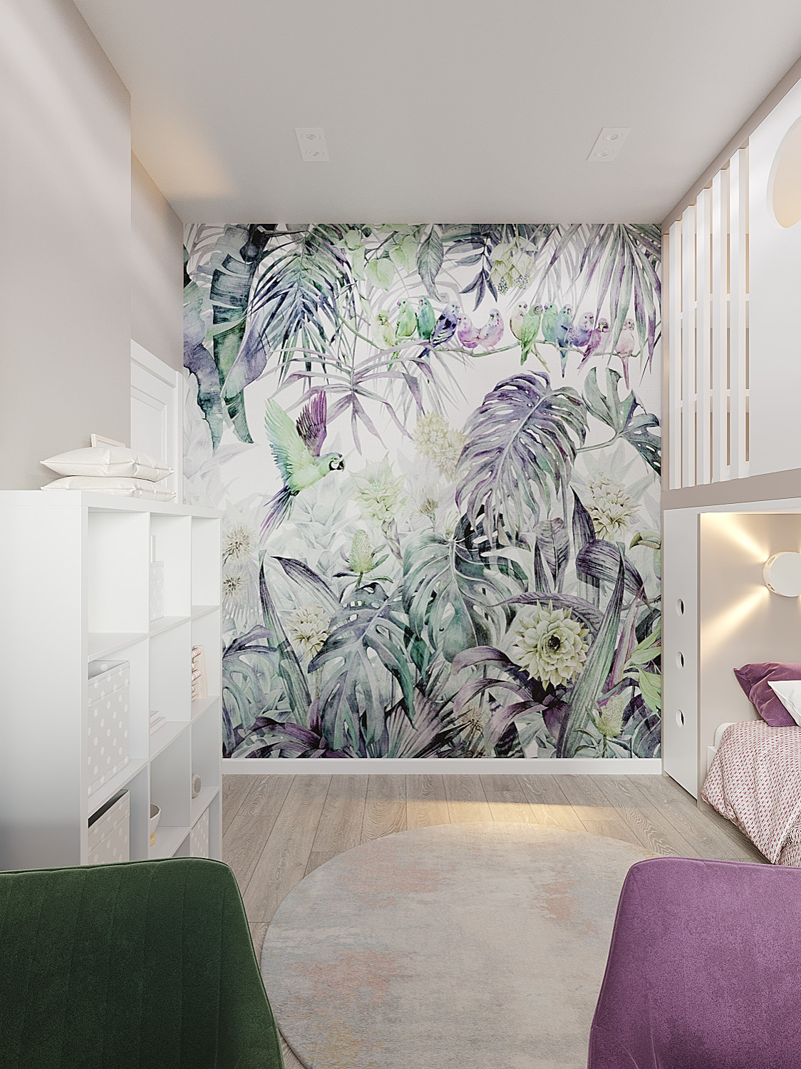 Дизайн- проект ЖК Шервуд 55 кв.м