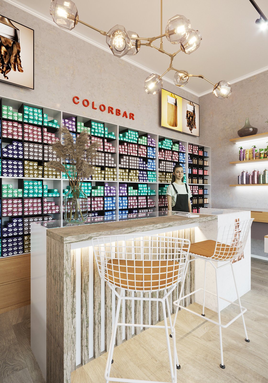 Обложка проекта: Концепция салона-магазина профессиональной косметики