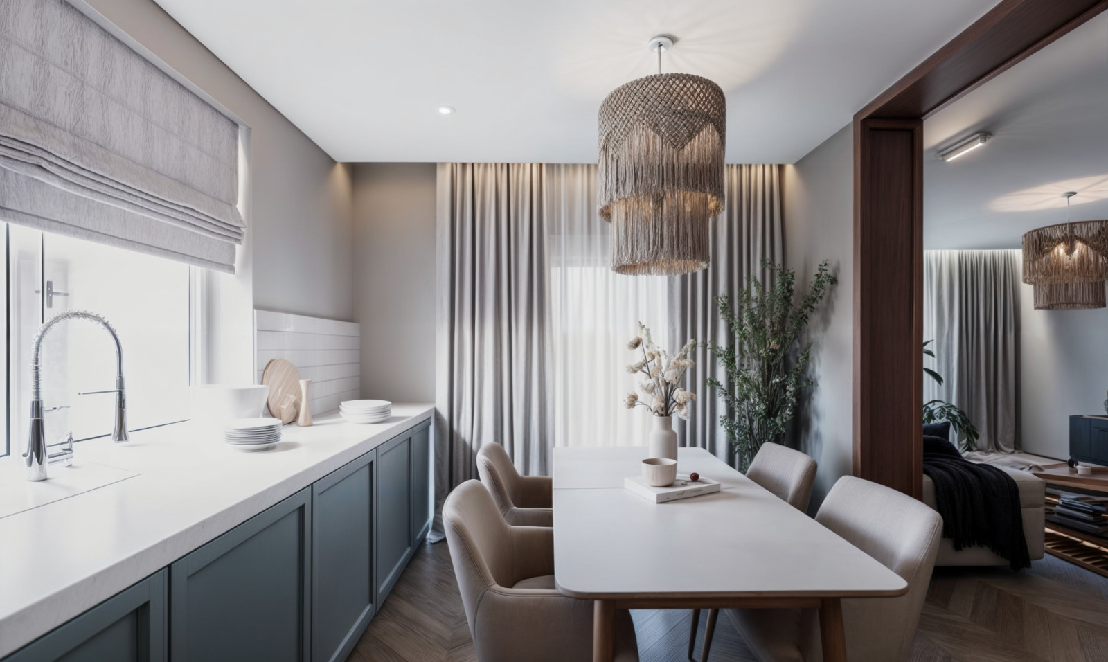 Современный дом в русском стиле