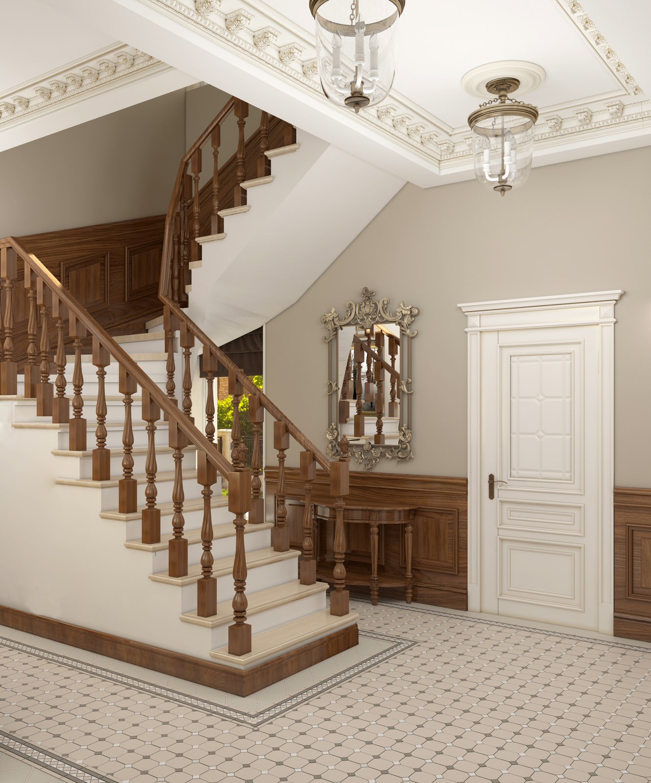 Дом в классическом