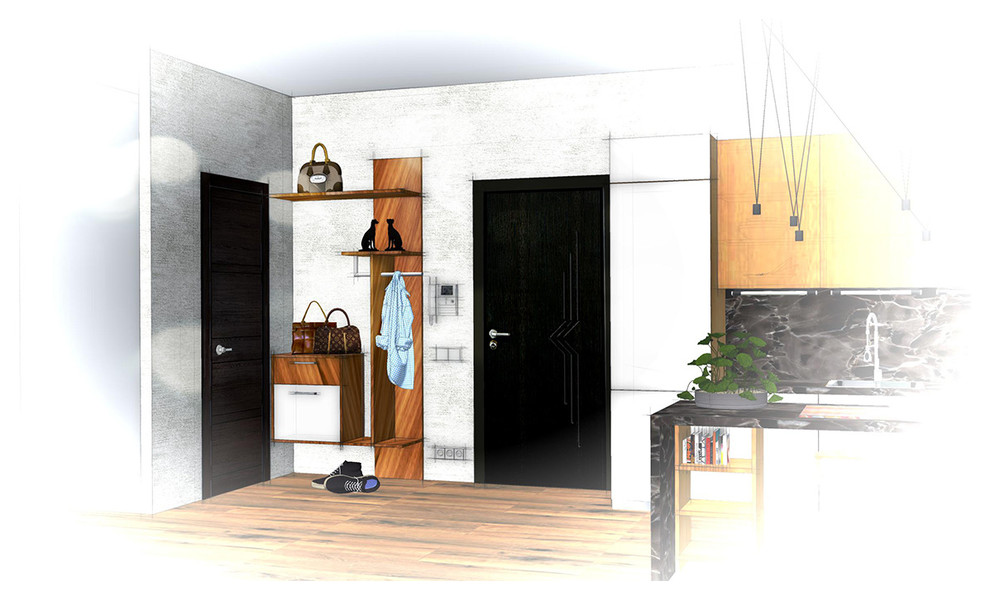 Эскиз к проекту квартиры