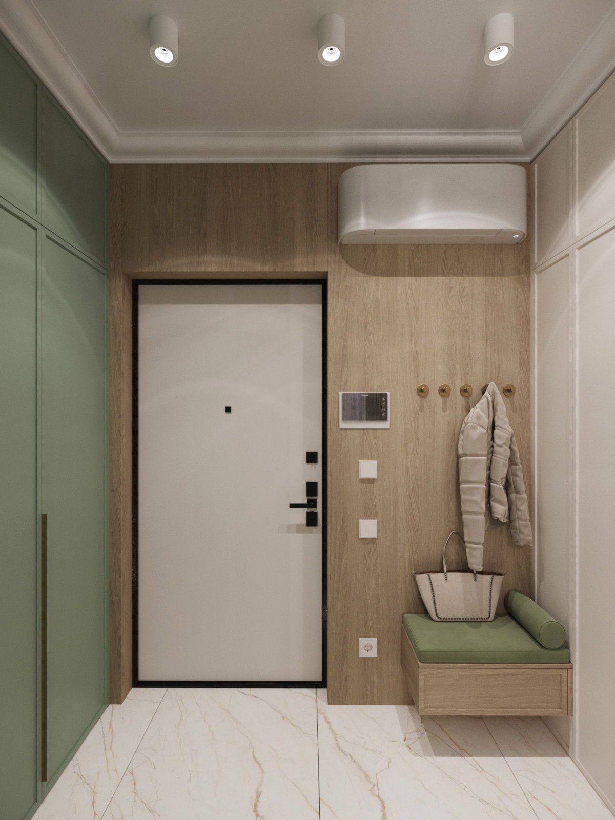 Обложка проекта: Дизайн-проект евротрехкомнатной квартиры 57 м2