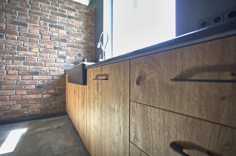 Кухня Solid Loft у Loft інтер’єрі