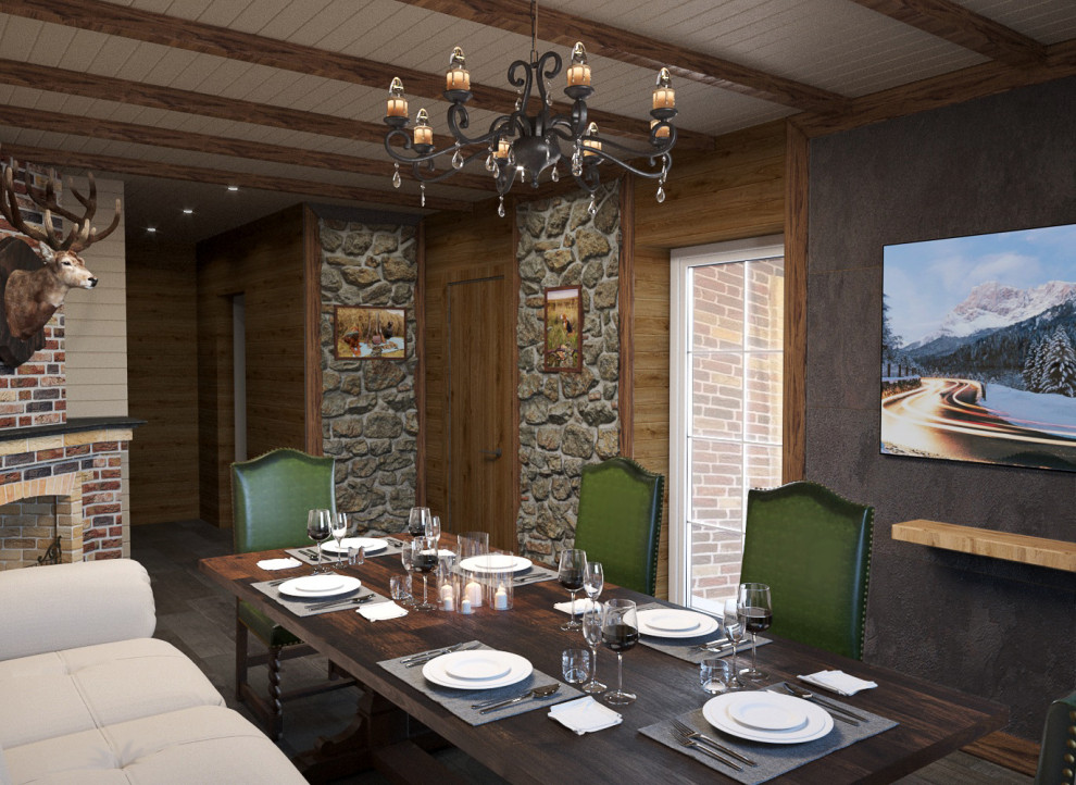 Домик в стиле Кантри.