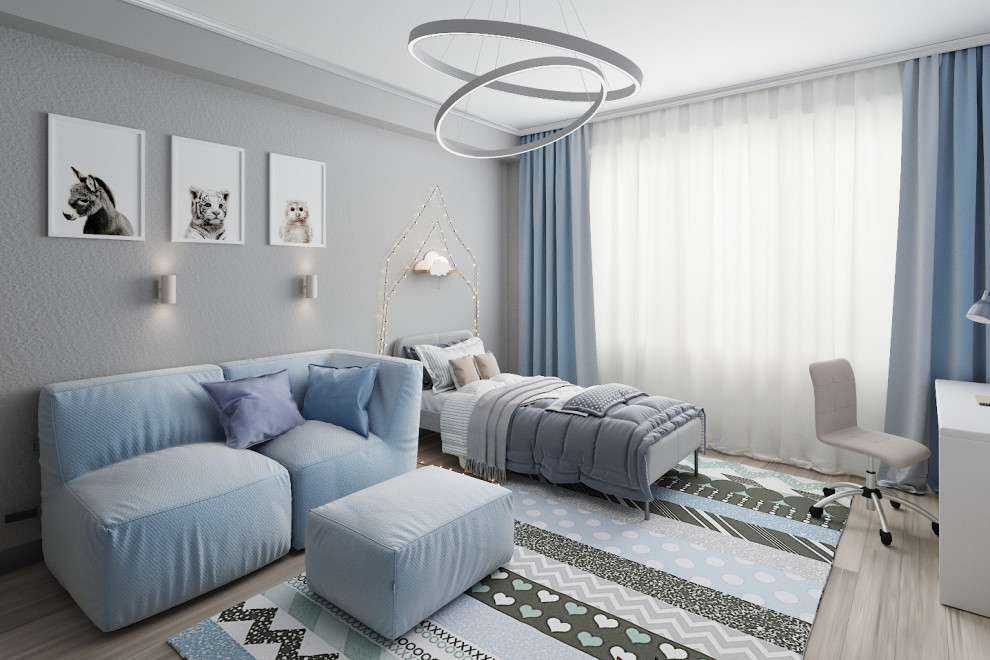 Трехкомнатная квартира в ЖК "Серебряный бор"