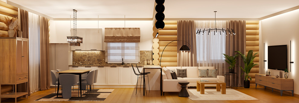 Загородный дом площадью 162 м/кв