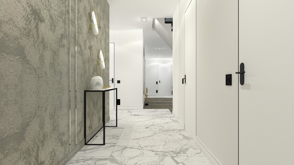 ДОМ В РОСЛАВЛЕ В СИНИХ ОТТЕНКАХ