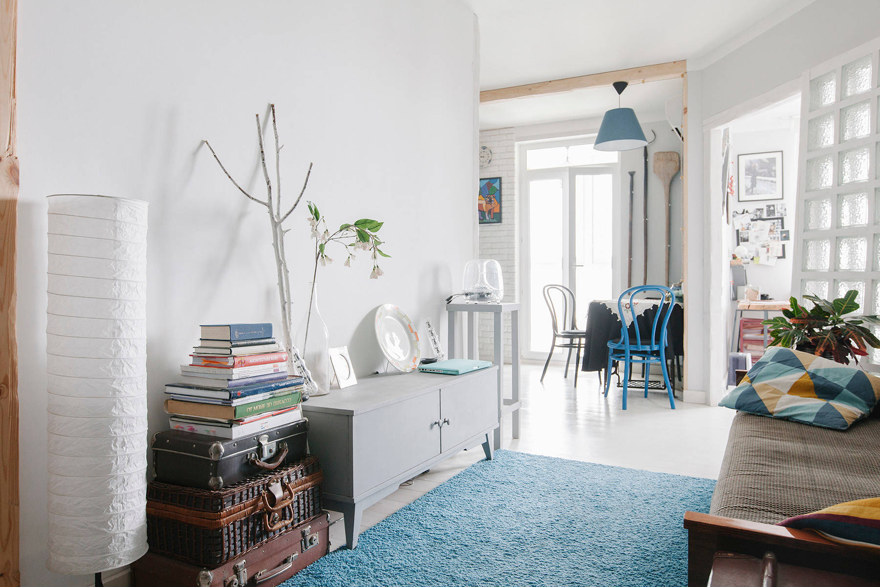 В гостях: 47 кв.м в Ново-Переделкино для пары дизайнеров