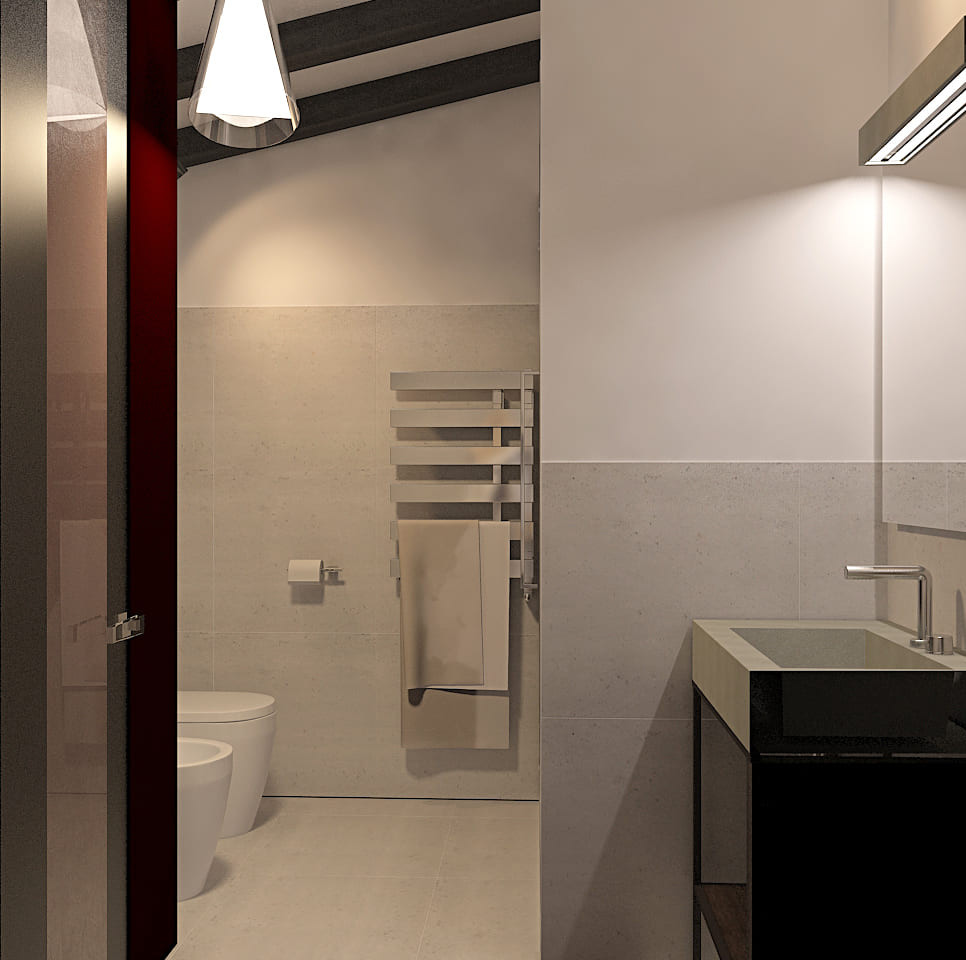 Двухэтажная квартира. Милан, Италия