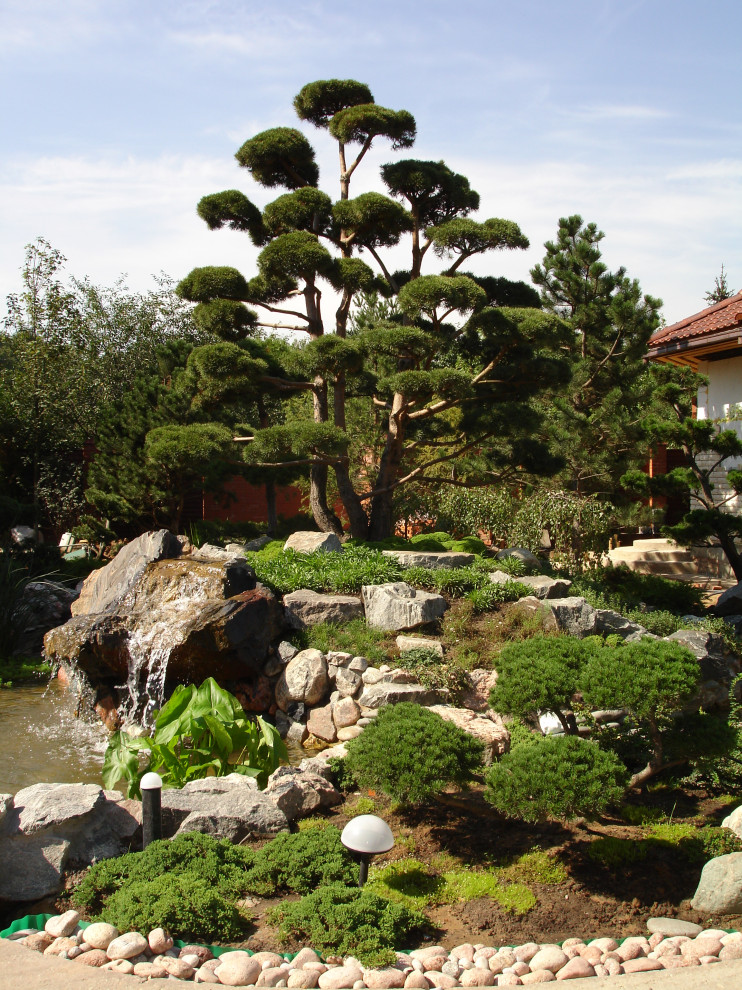 Сад с водопадом. Калчуга 2006 г