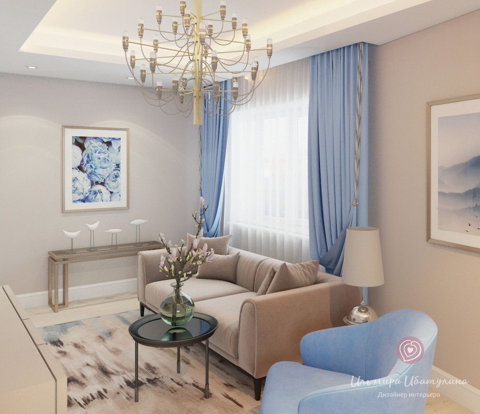 Обложка проекта: Гостиная ул. Калинина