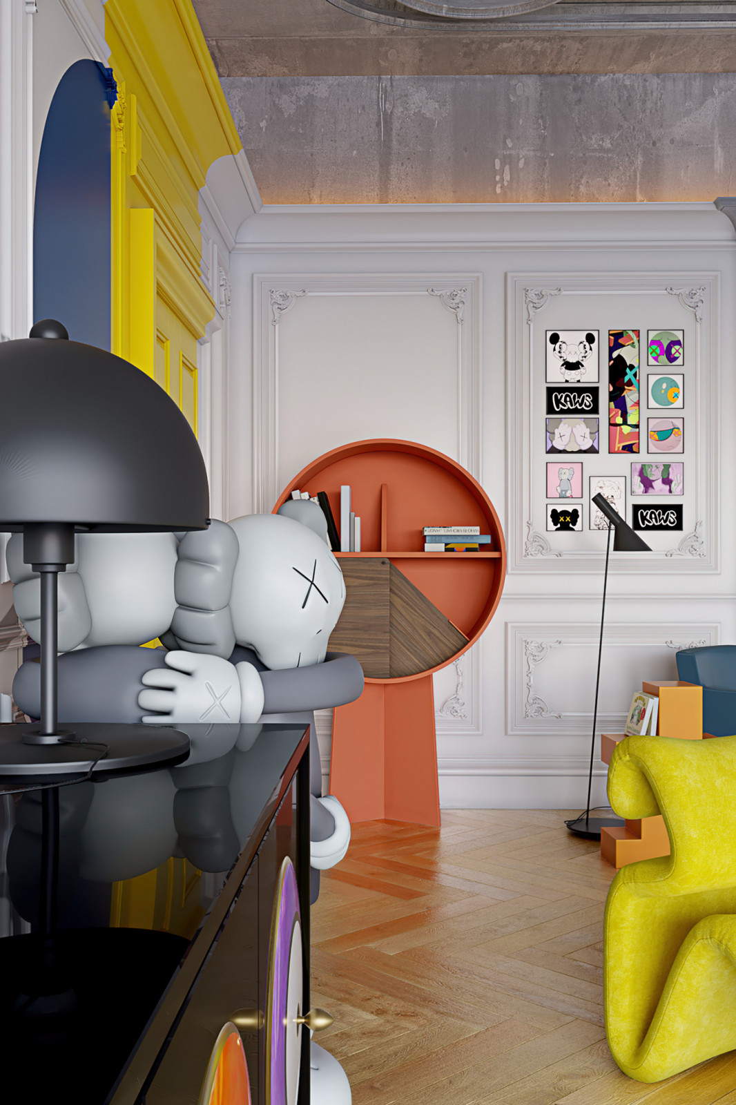 Дизайн апартаментов "FUN BOX"