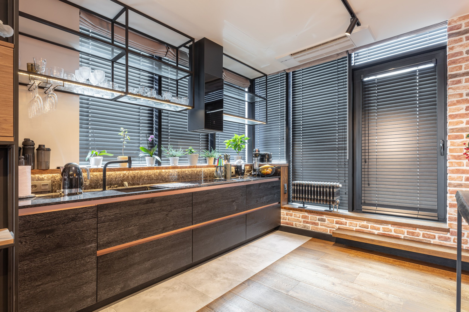 Пентхаус в стиле лофт реализация