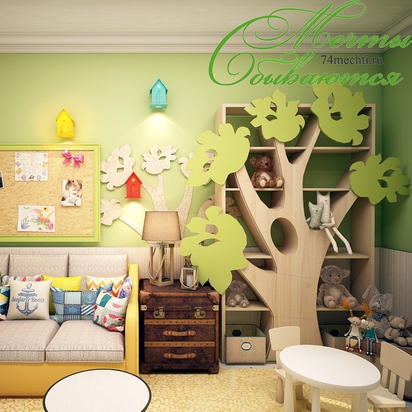 Комнаты юного моряка и охотника