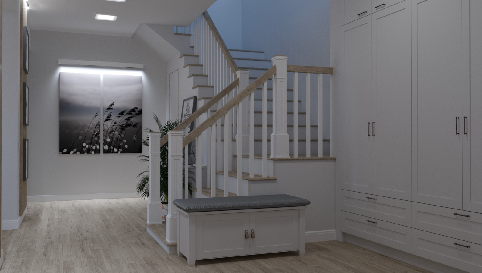 Обложка проекта: Дизайн прихожей