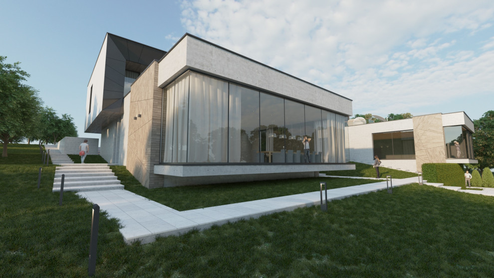 Обложка проекта: Дизайн проект загородного дома