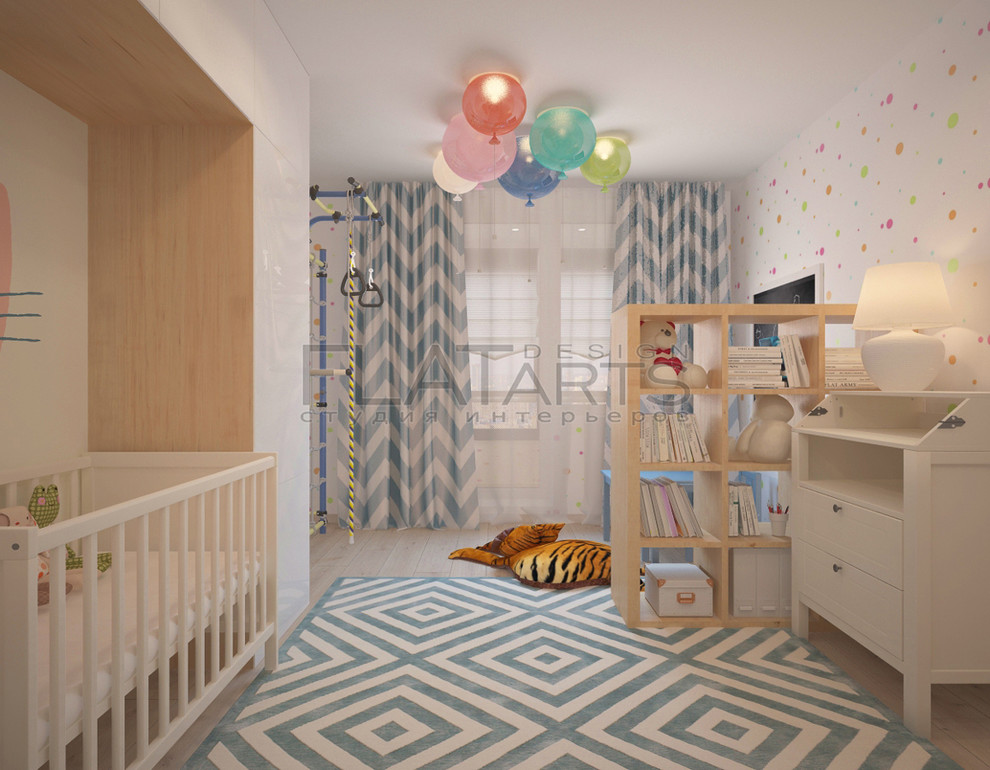 Дизайн 3-ной квартиры в современном, с элементами эко-стиля