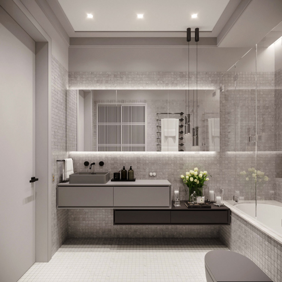 Современный интерьер с элементами скандинавского дизайна