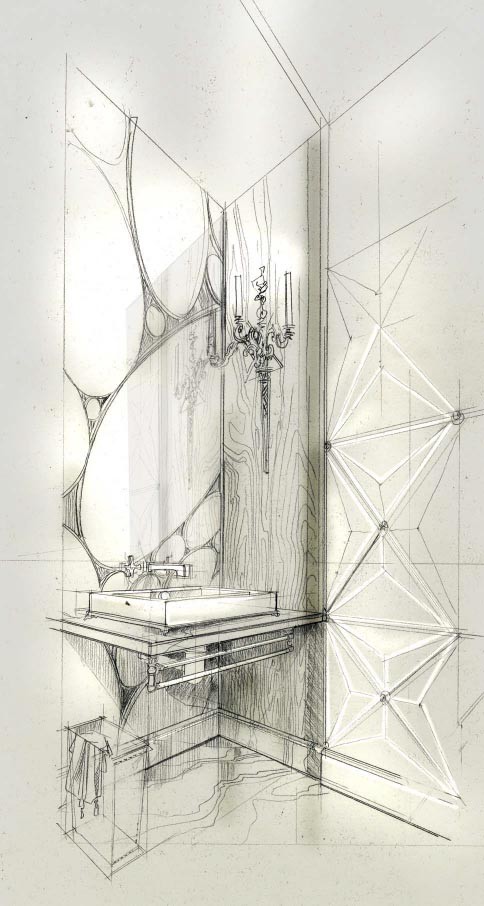 Эскизы - дизайн интерьера