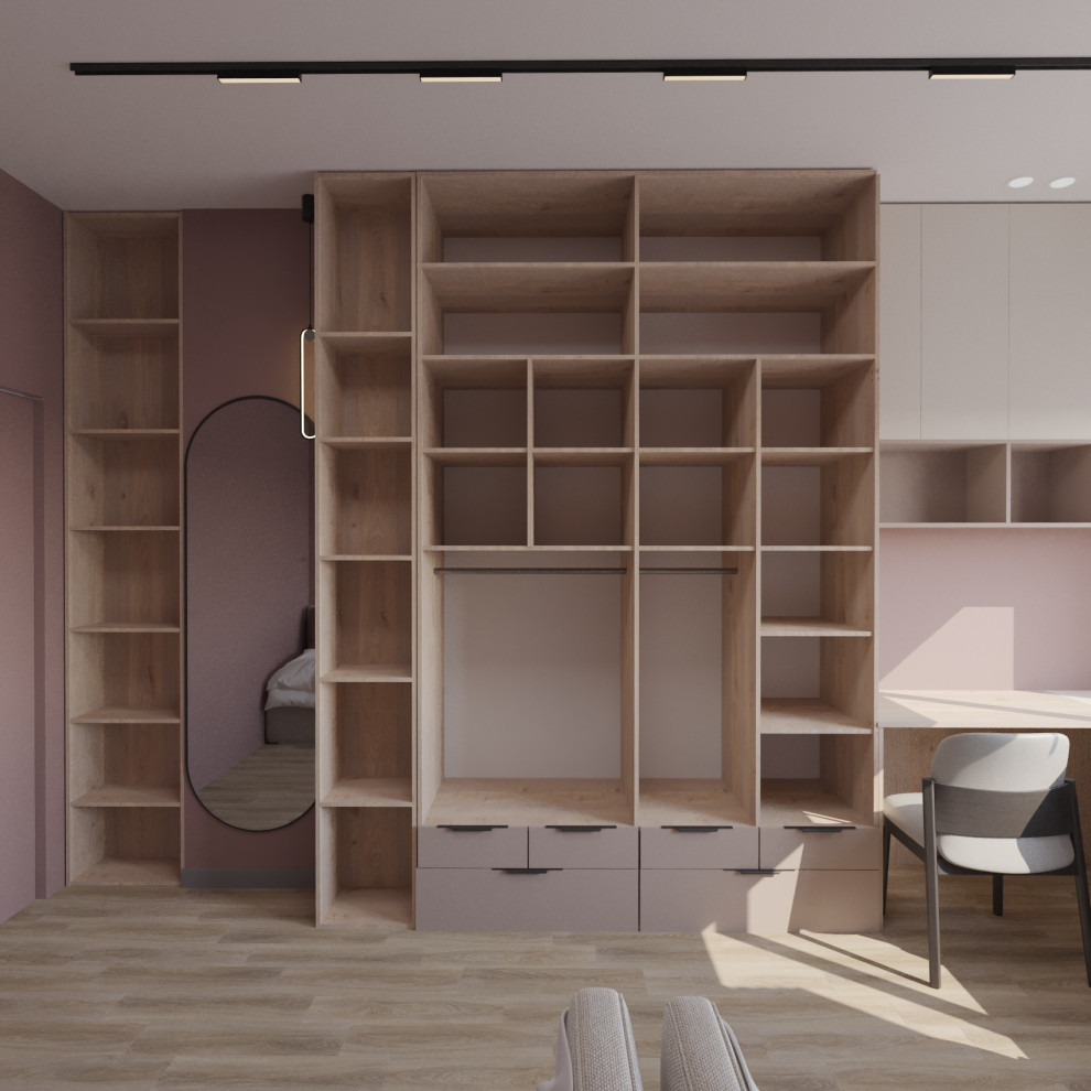 Новосибирск. ЖК Тихомиров. Эскизы + фото с реализации проекта.