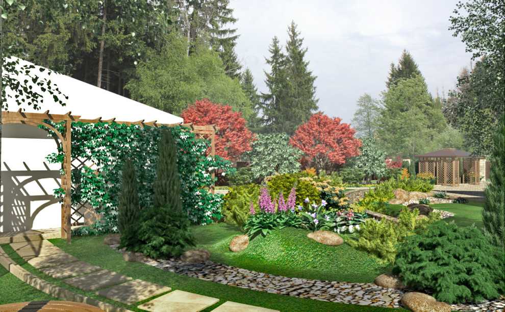 Ландшафтный проект. КП Панорамы