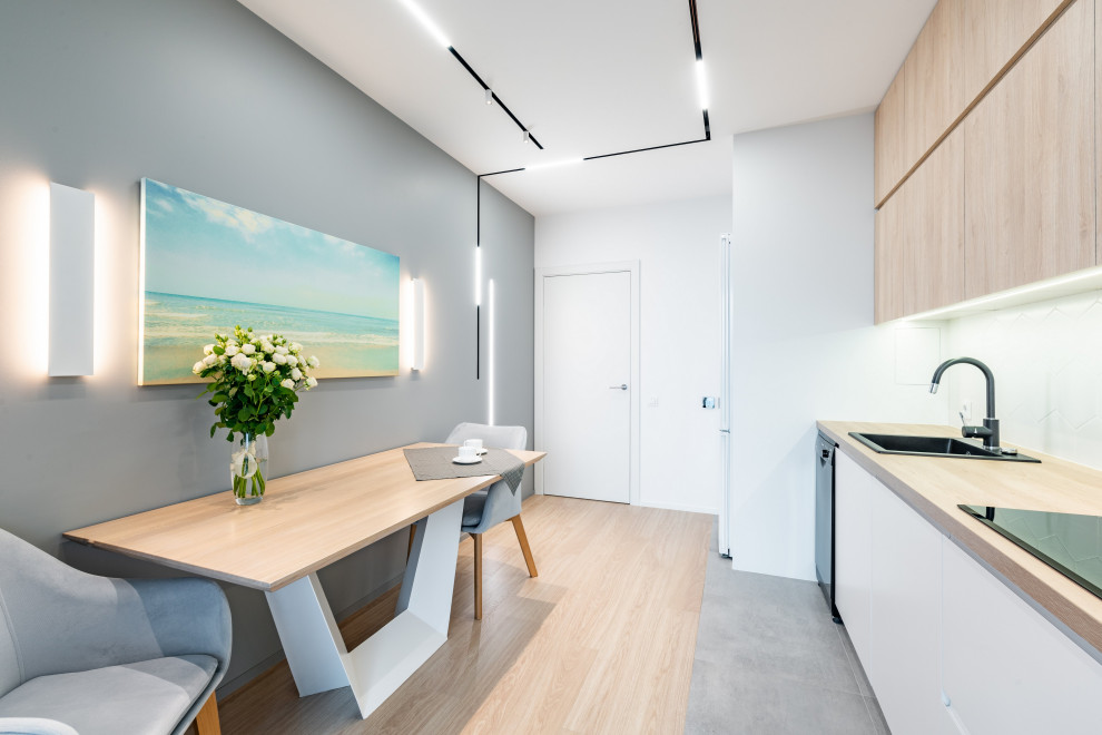 Не скучный серый. Квартира г. Минск