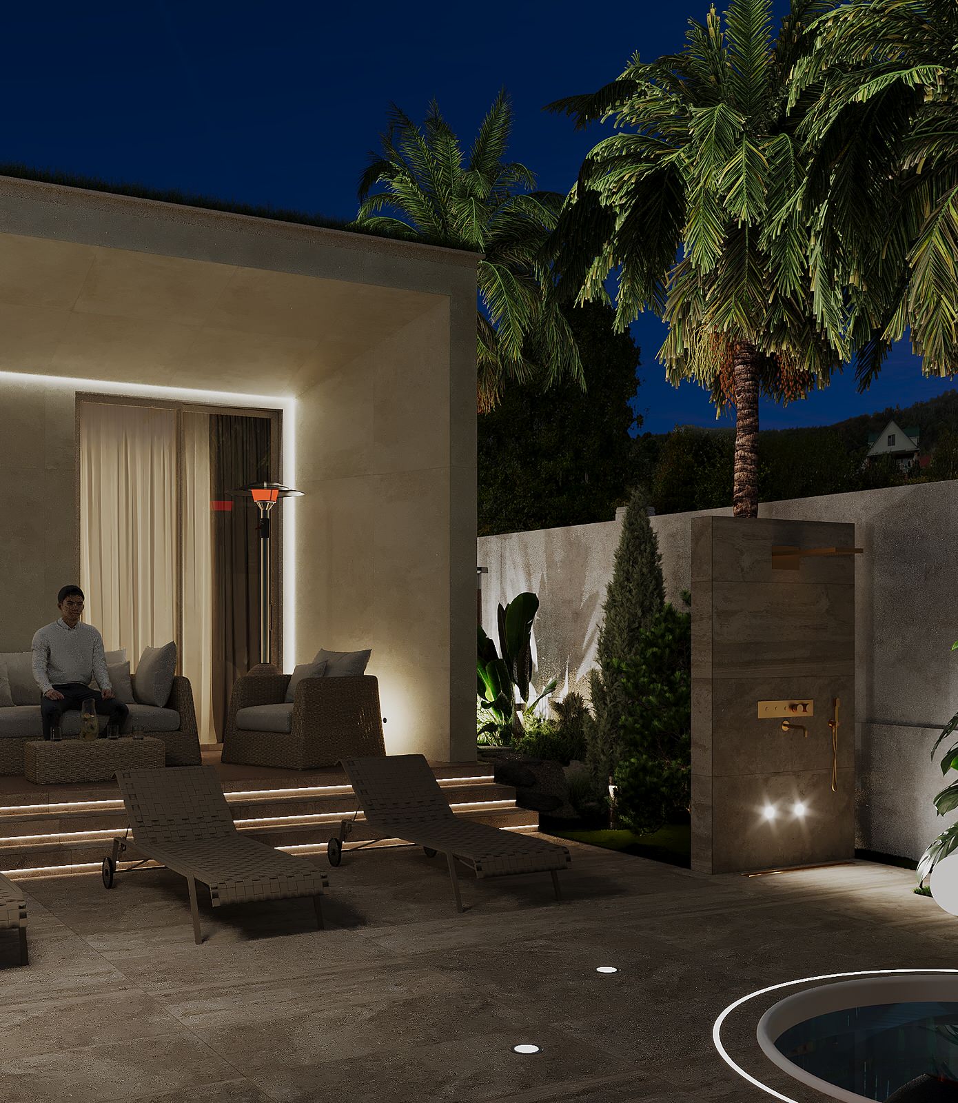 Архитектурный проект 1-но этажной MINIVILLI.terra