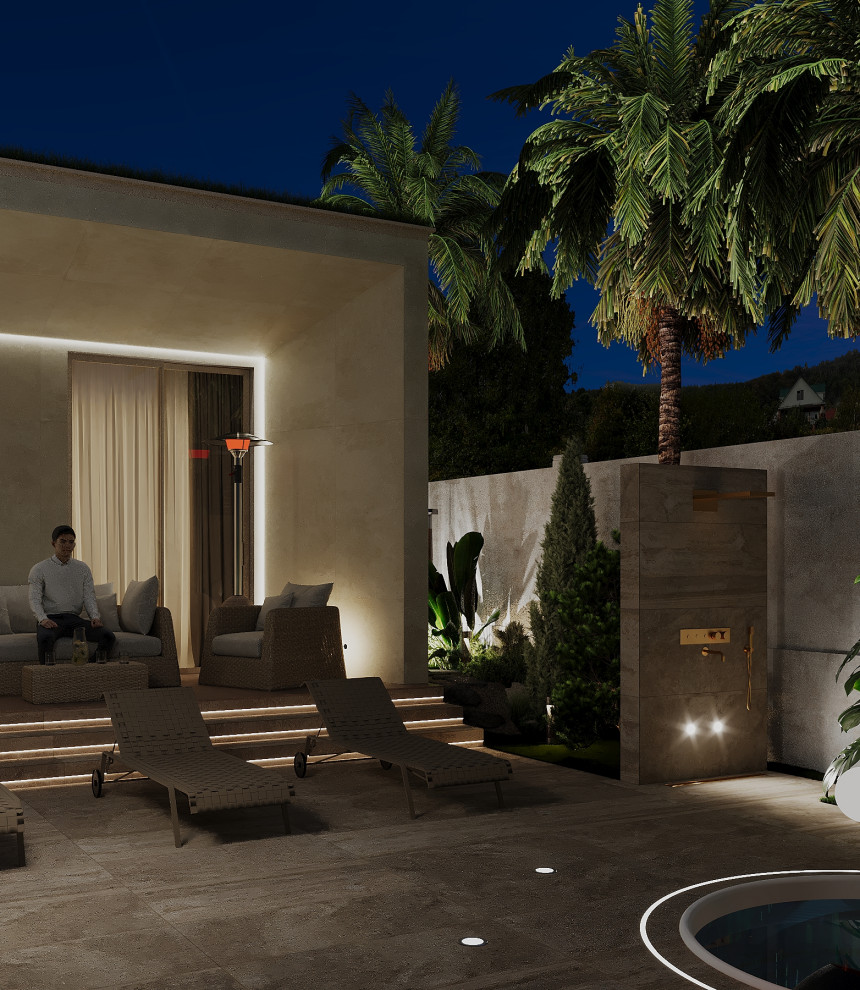 Архитектурный проект 1-но этажной MINIVILLI.terra