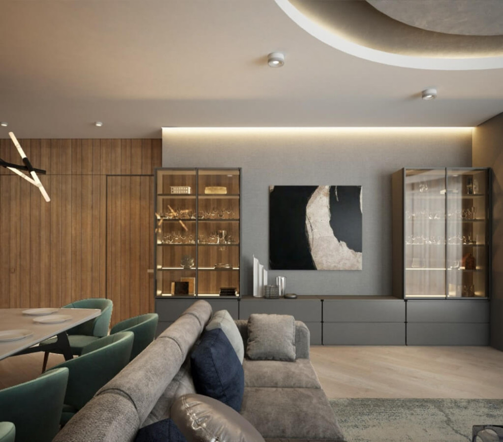 Дизайн квартиры 180 м2 на Кутузовский проспект