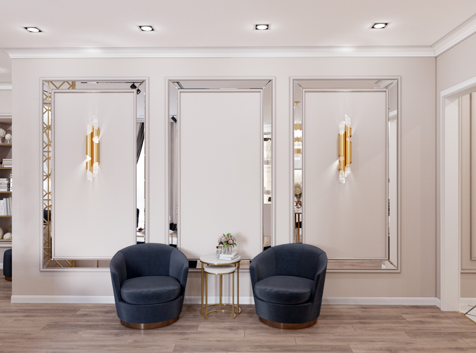 Дизайн-проект интерьера гостиной