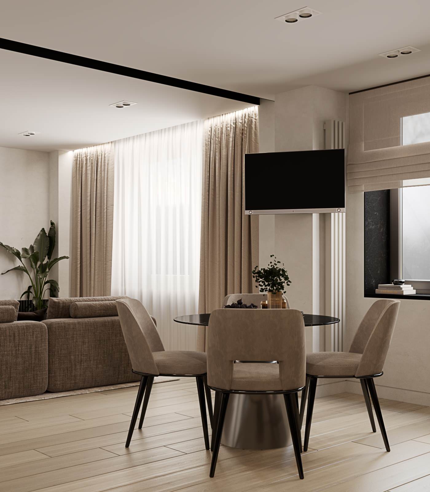 Квартира с проектором