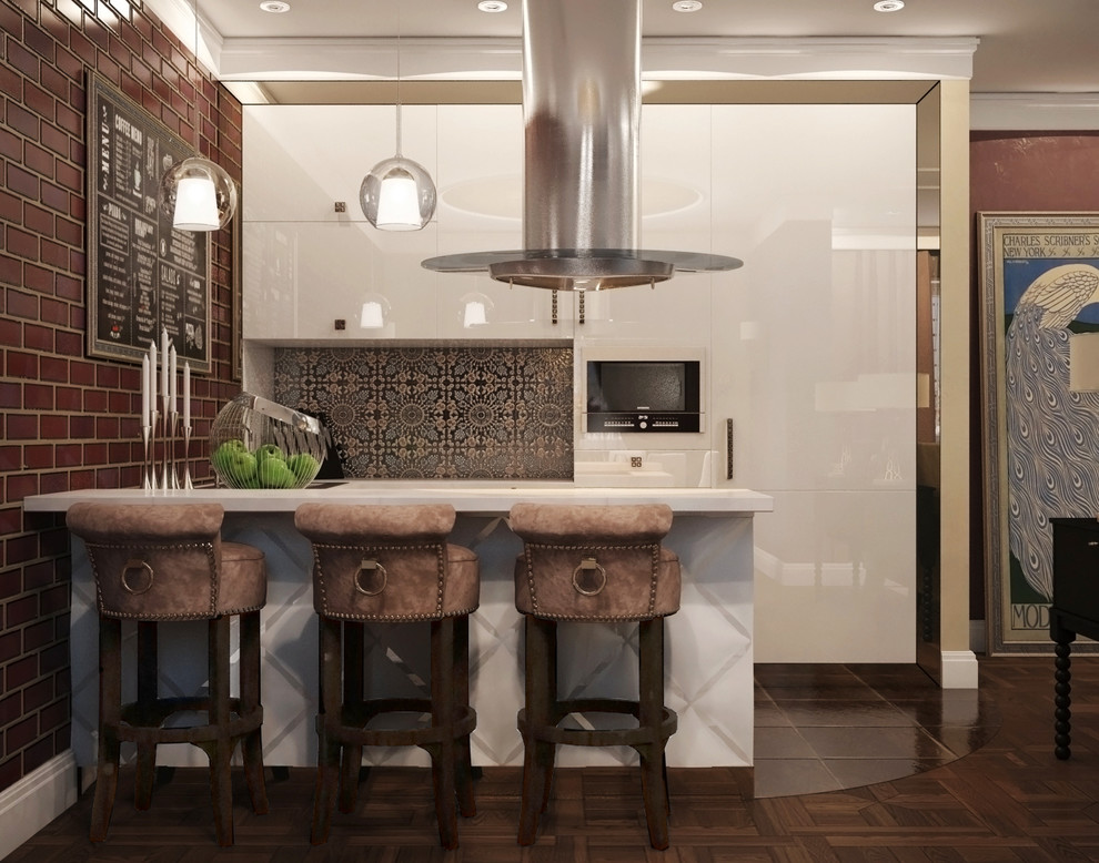 Элегантный проект, выполненный в стиле ар-деко.