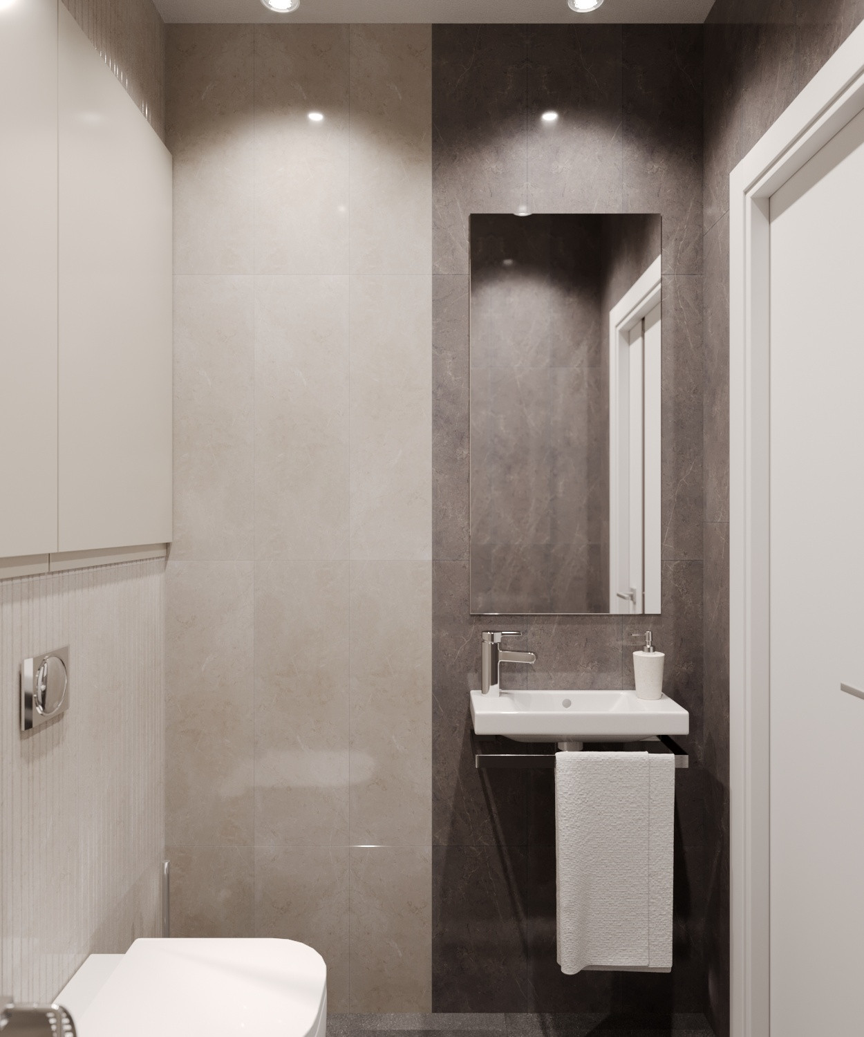 Современная кухня-гостиная