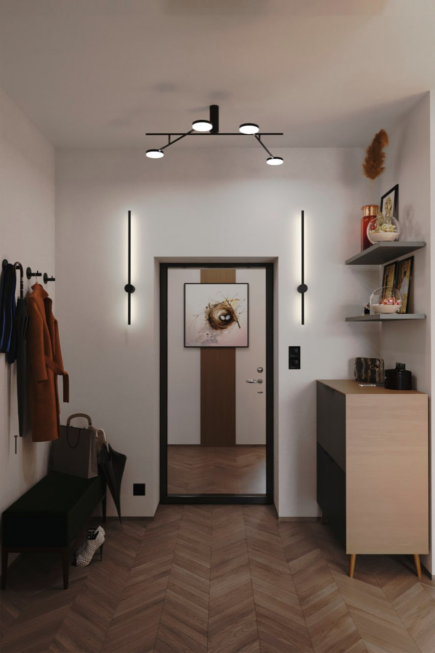 Стекло и свободное пространство.