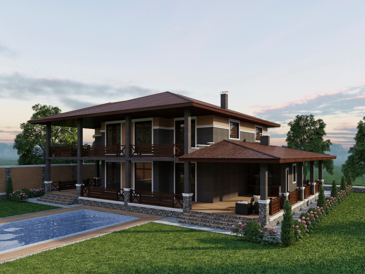 Дом в п. Российский, г. Краснодар