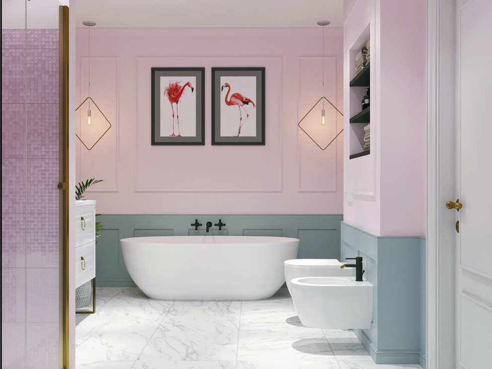 Ванная фламинго