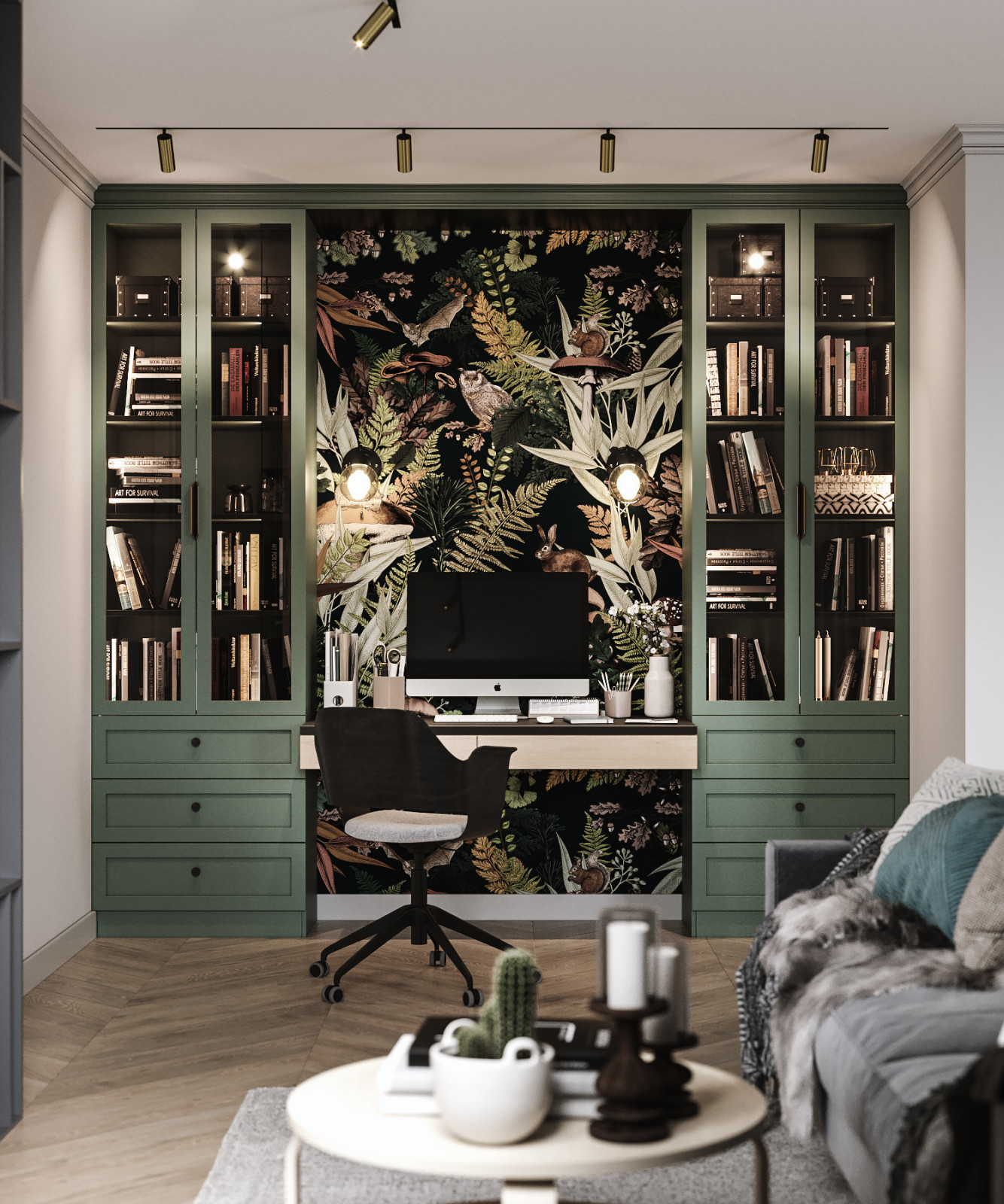 Обложка проекта: "Лесная сказка" квартира город Тюмень