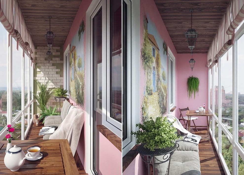 Квартира-студия в Средиземноморском стиле