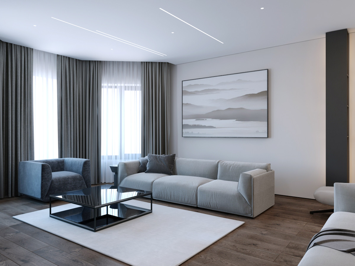 2202 - проект частного дома в стиле минимализм (г. Майкоп)